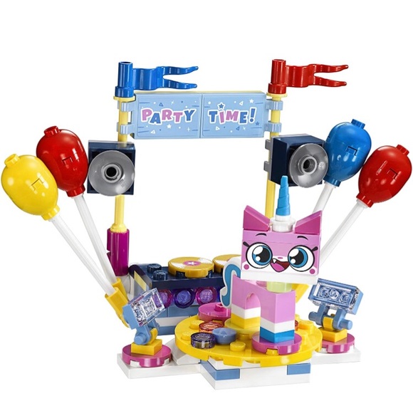 NWT **Retired Set** 2018 LEGO Unikitty Party Time 41453 Set (214 Pieces) - Picture 3 of 7